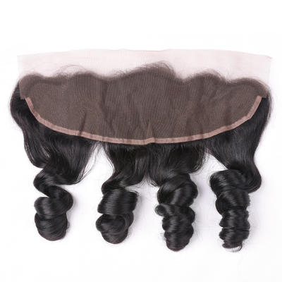 Loose Wave Lace Frontal Brazilian Human Hair  Ear To Ear Lace Frontals