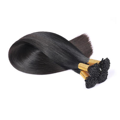 100 Human Hair Extensions Straight Pre tipped Hair Extension