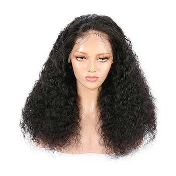 Parksonhair Kinky Straight Virgin Brazilian Remy Human Hair Full Lace Wig