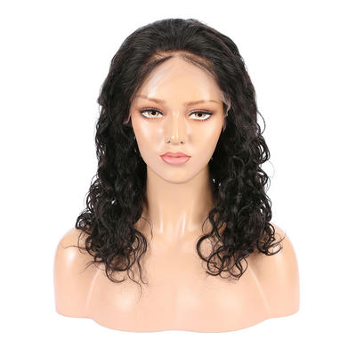 Parksonhair Natural Wave Full Lace Wigs With Baby Hair Unprocessed