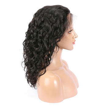 Parksonhair Natural Wavy Lace Front Wigs Brazilian Human Hair
