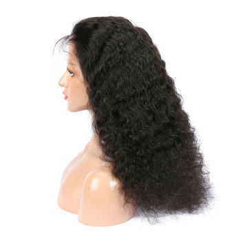 Parksonhair Kinky Straight 360 Lace Closure Wig with Baby Hair